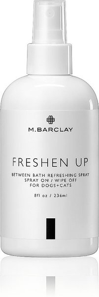 M. BARCLAY Freshen Up Natural and Organic Dog and Cat Bath Refreshing Spray， 8-oz bottle