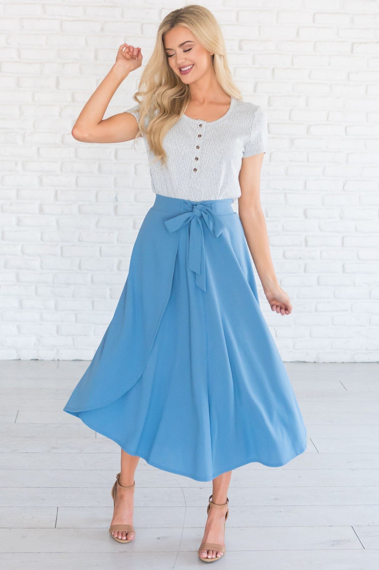 Stand By Our Love Modest Circle Skirt