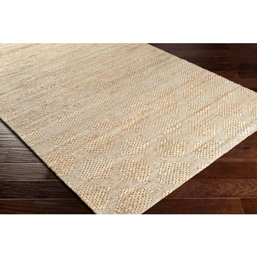 Trace Jute Wheat Rug