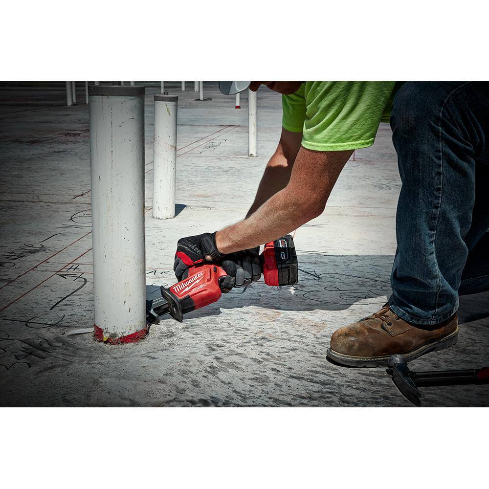 MW M18 FUEL 18V Lithium-Ion Brushless Cordless HACKZALL Reciprocating Saw with 7-14 in. Circular Saw 2719-20-2732-20