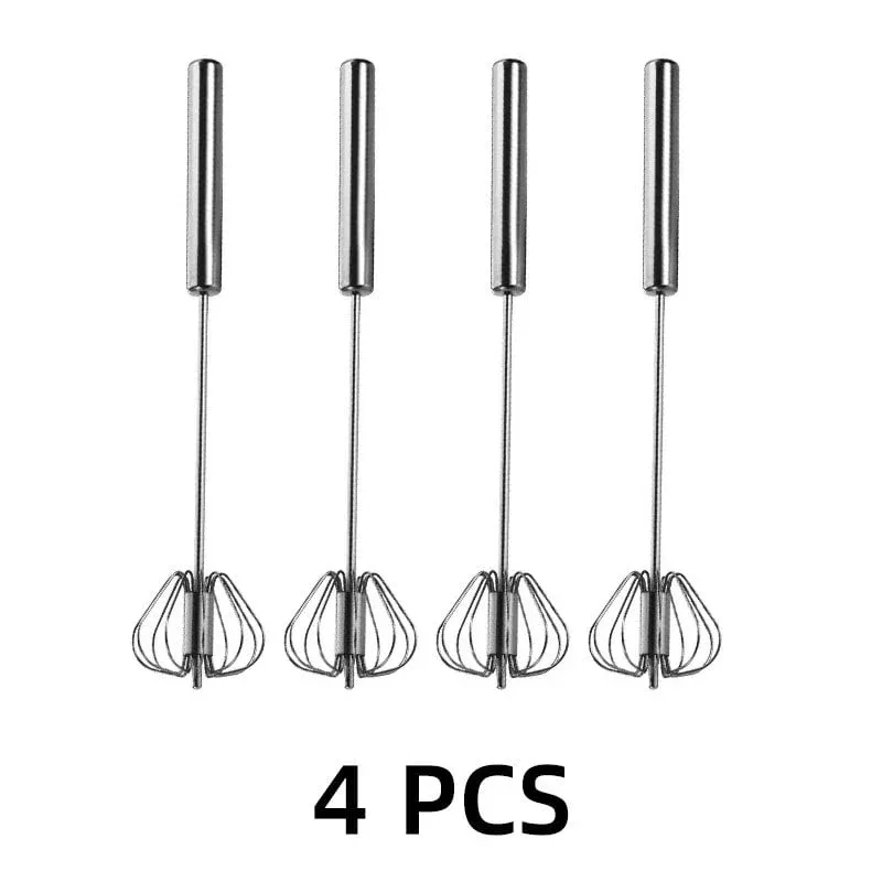 🔥BIG SALE - 49% OFF🔥Stainless Steel Semi-Automatic Whisk - BUY 2
