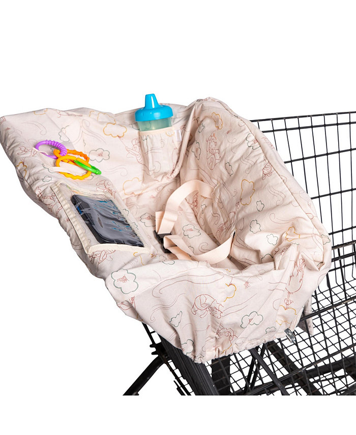 J L childress Baby Boys and Girls Disney Winnie The Pooh Shopping Cart High Chair Cover