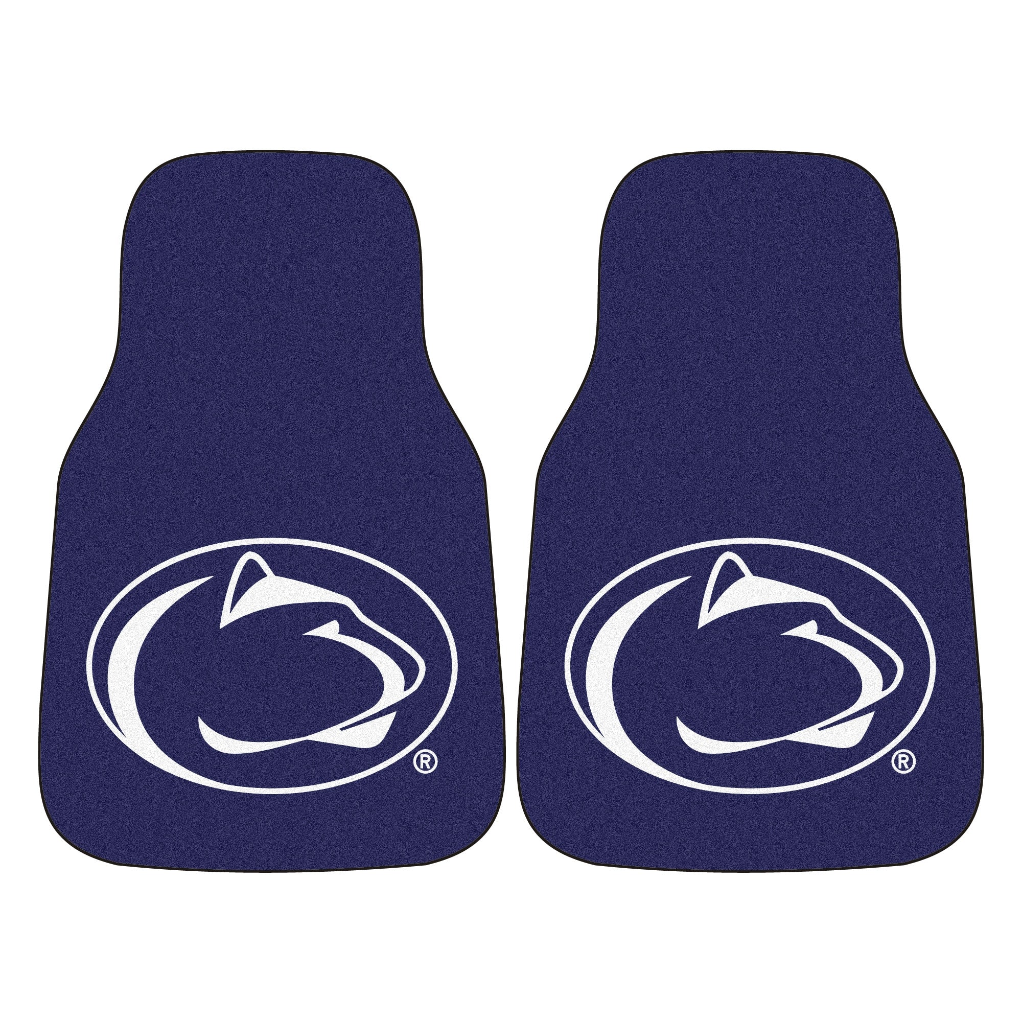 Penn State 2-pc Carpeted Car Mats 17