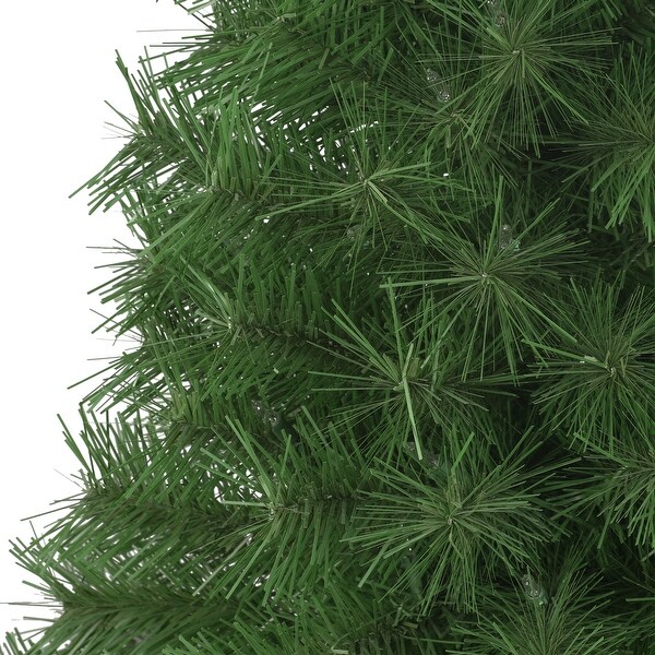 Puleo International 3 ft. PreLit Snow Ridge Artificial Fir Tree