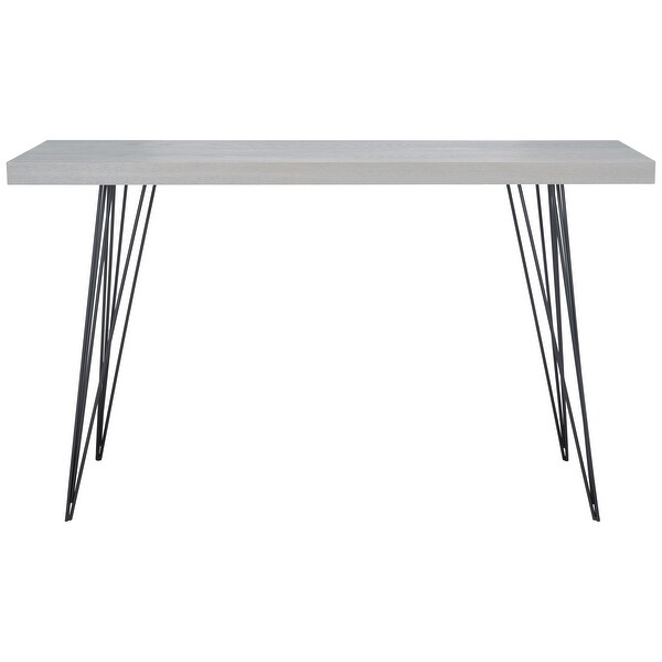 Safavieh Wolcott Grey/ Black Lacquer Console - 55