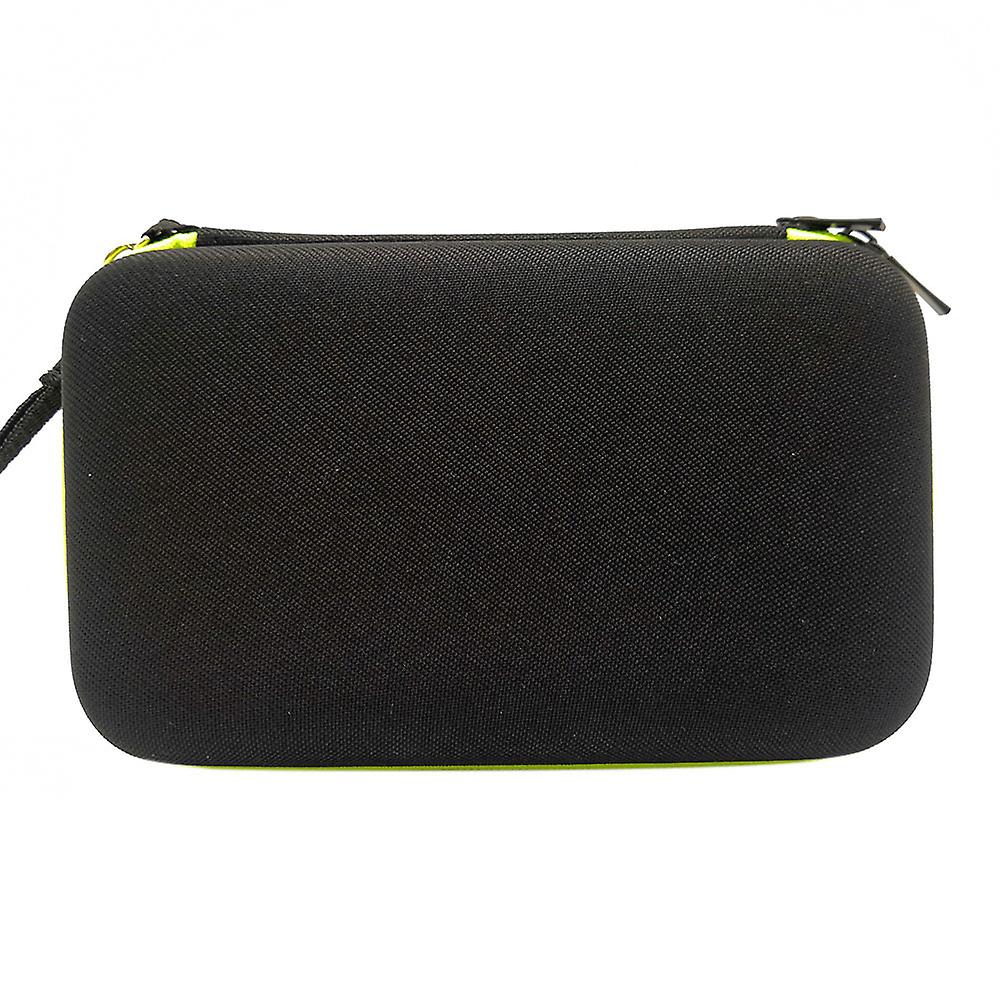 Portable Digital Thermometer Storage Bag Cosmetic Storage Case Portable Zipper Carry Pouch Green