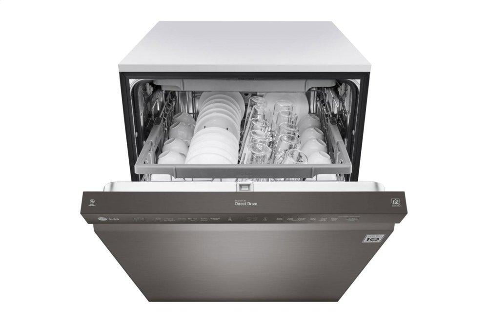 Lg LDF5678BD Front Control Smart Wi-Fi Enabled Dishwasher With Quadwash™