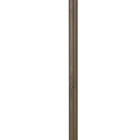 Benjara BM223536 2 Bulb  Floor Lamp with Dr...