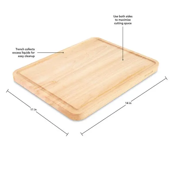 KitchenAid 11x14-Inch Classic Wood Cutting Board