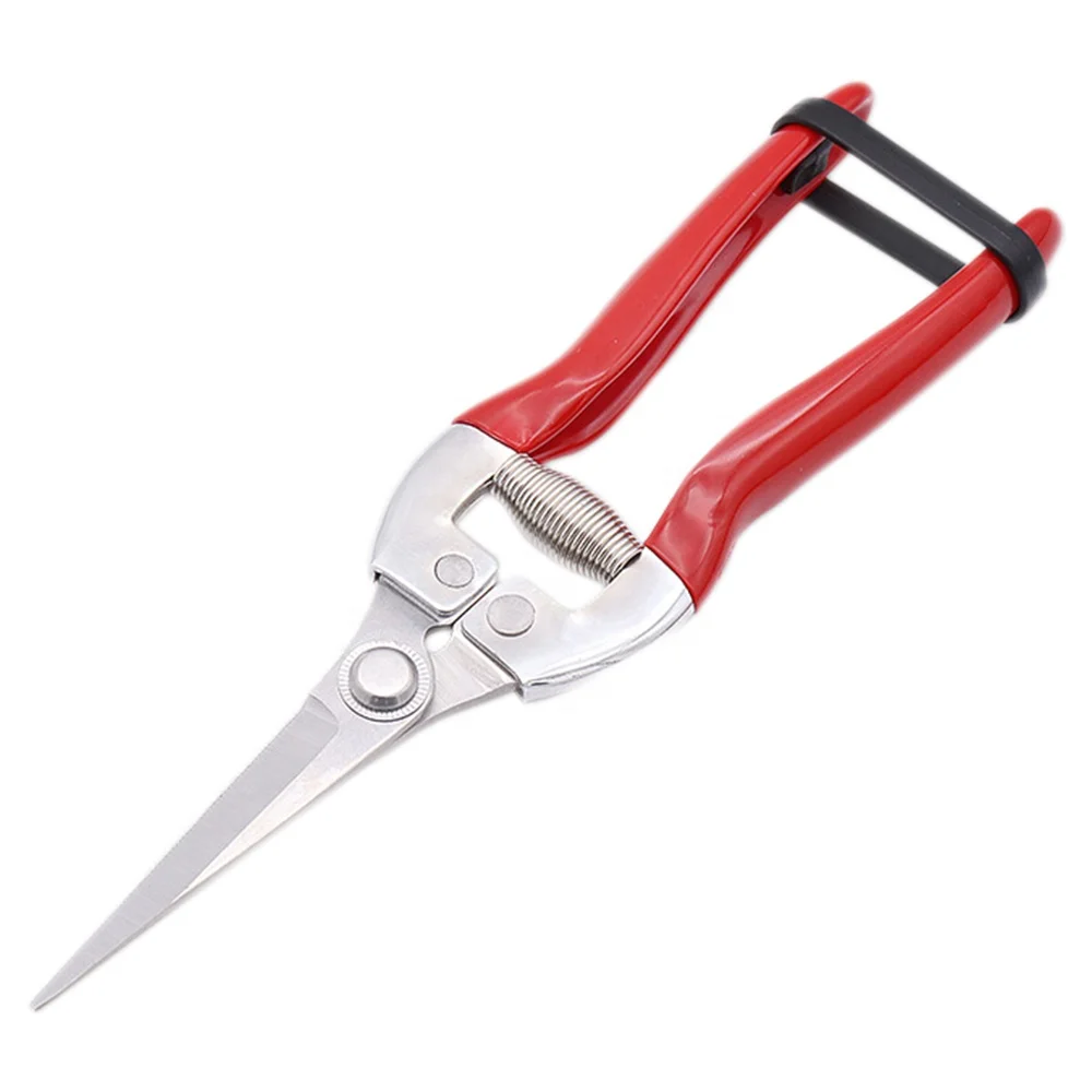 Anti Slip Handles Stainless Steel Large Size Garden Scissors Garden Pruner