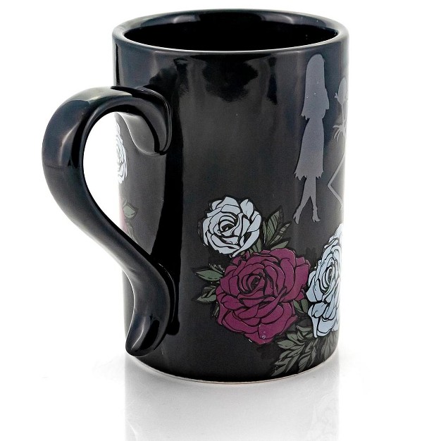 Seven20 The Nightmare Before Christmas Black Rose Wedding 15 Oz Ceramic Coffee Mug