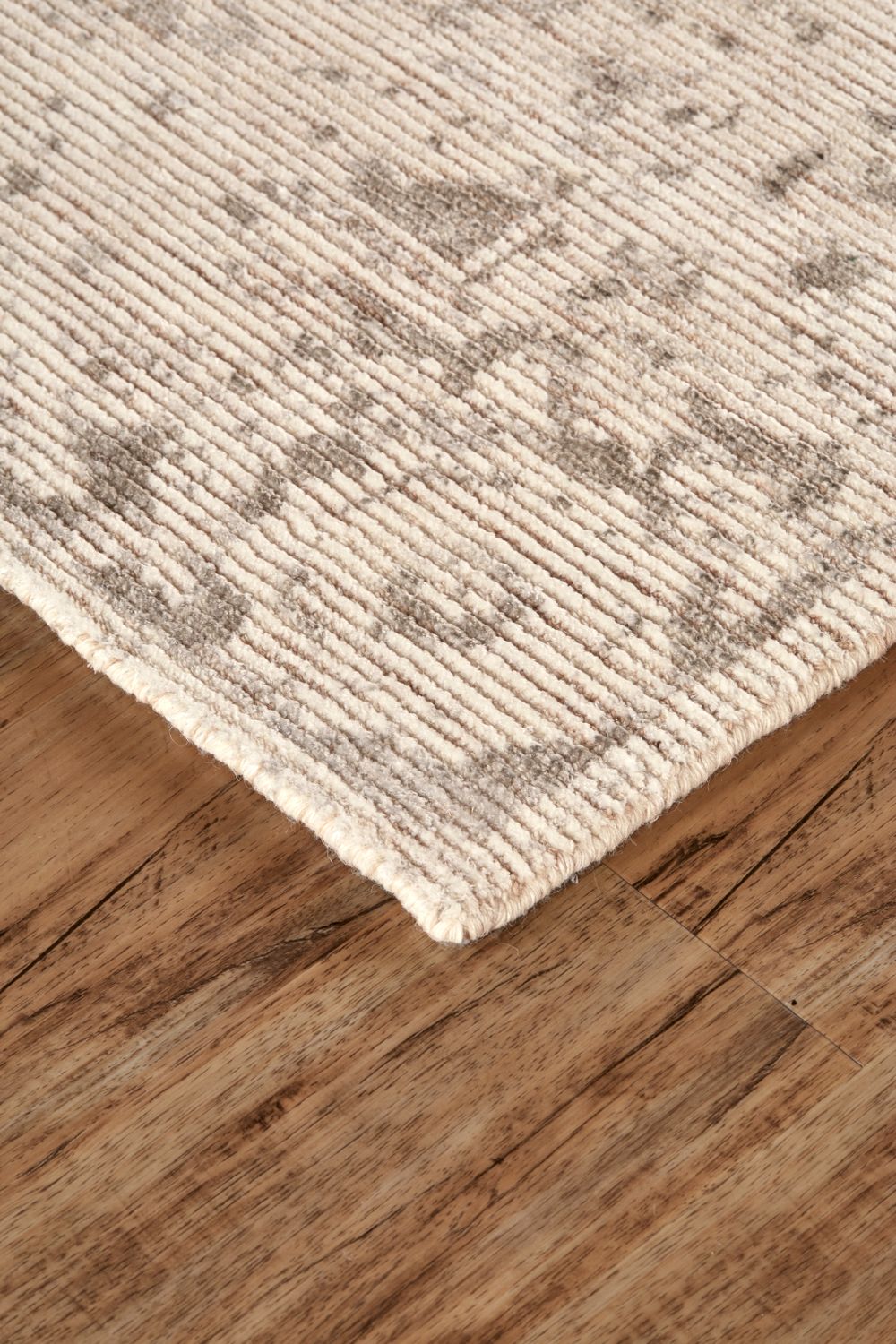 Michener Hand Woven Beige and Tan Rug by BD Fine