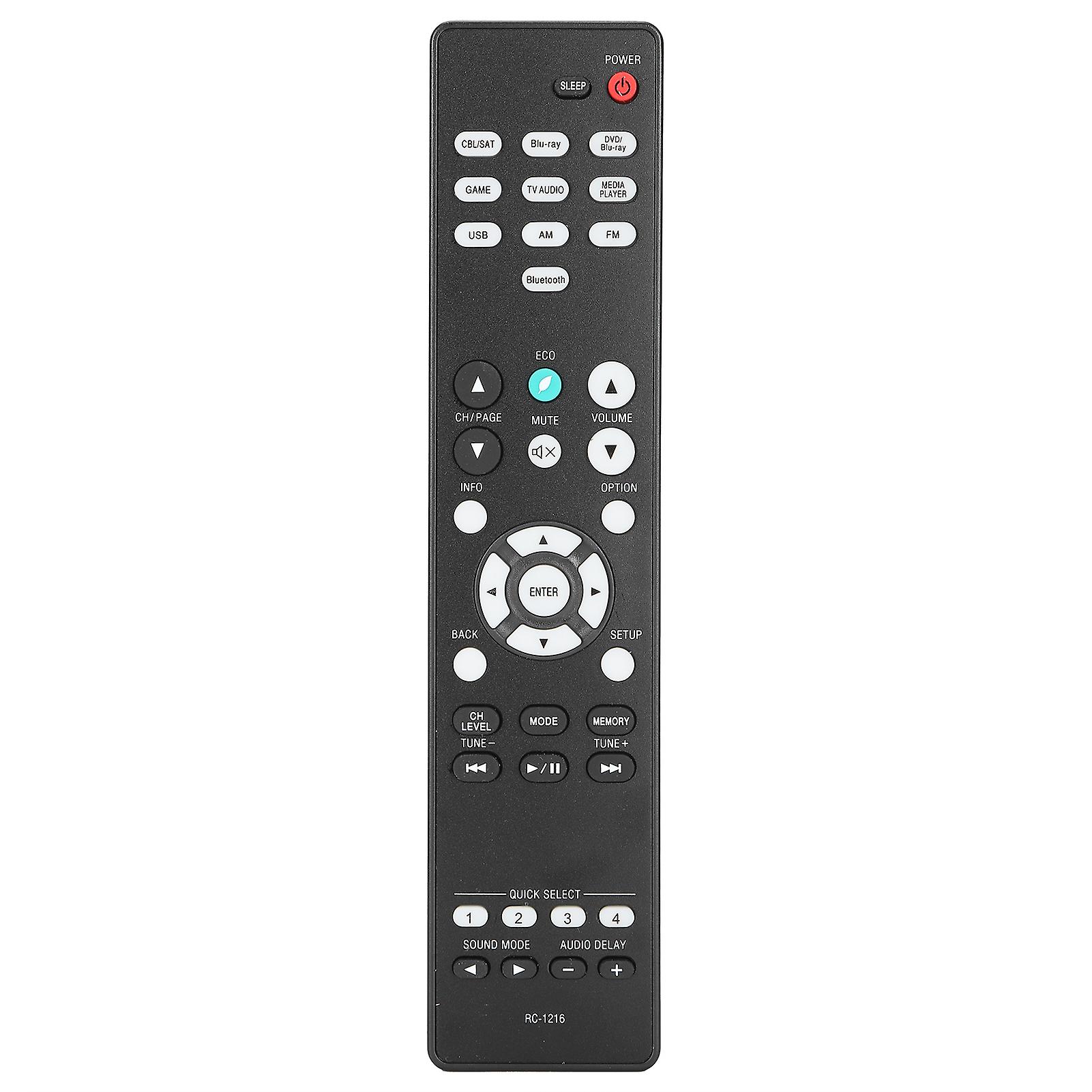 Rc1216 Remote Control Portable Replacement Control For Home Audio And Video Avrs510bt Avrs530bt