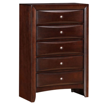 Acme Furniture Ireland Espresso Chest with Five Drawers