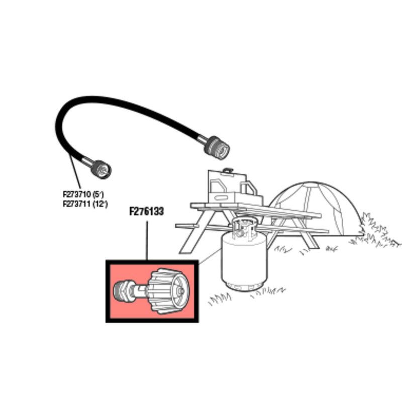 PROPANE ADPTR F/APPLIANC