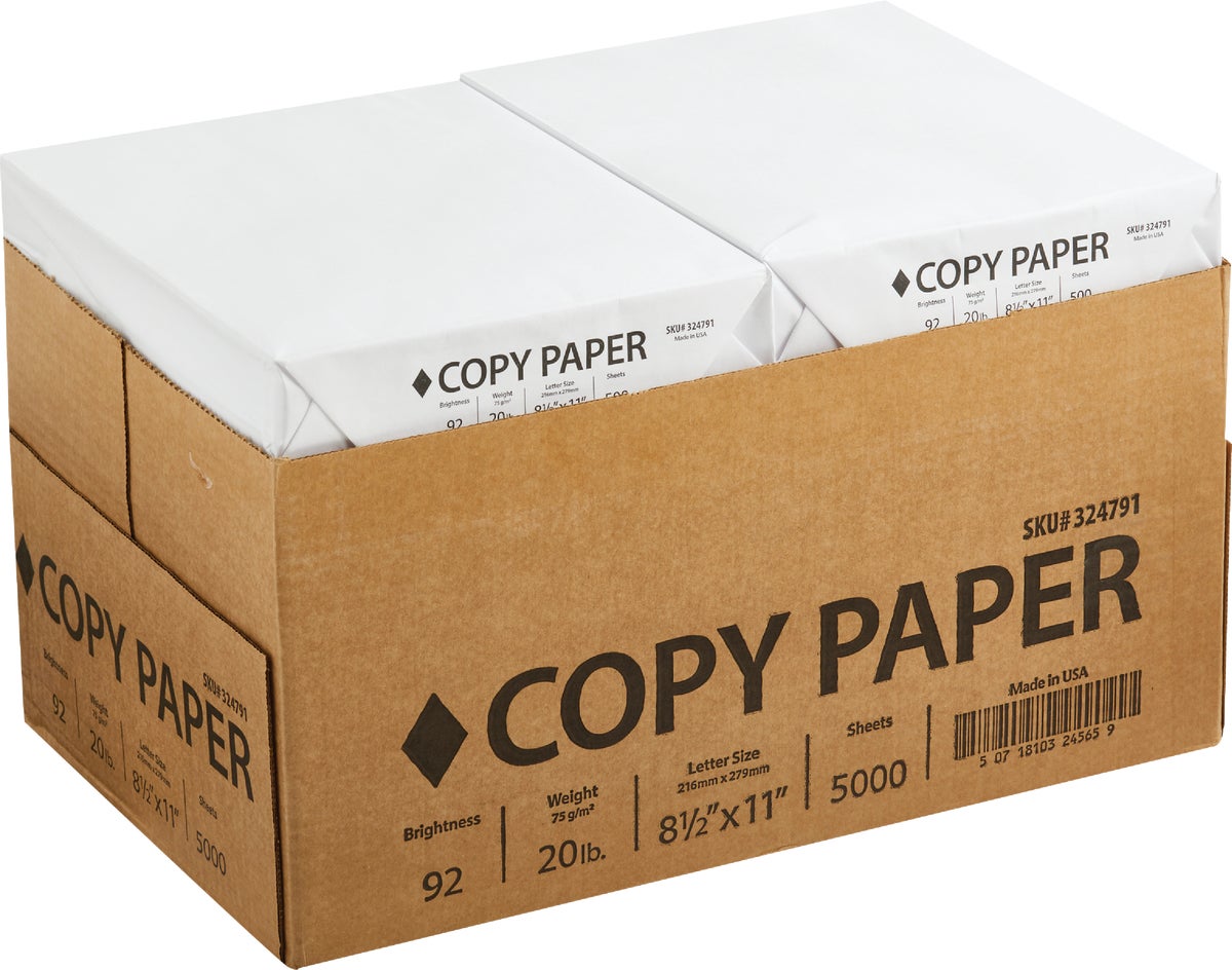 Staples Copier Paper 8-1 2 In. X 11 In. White