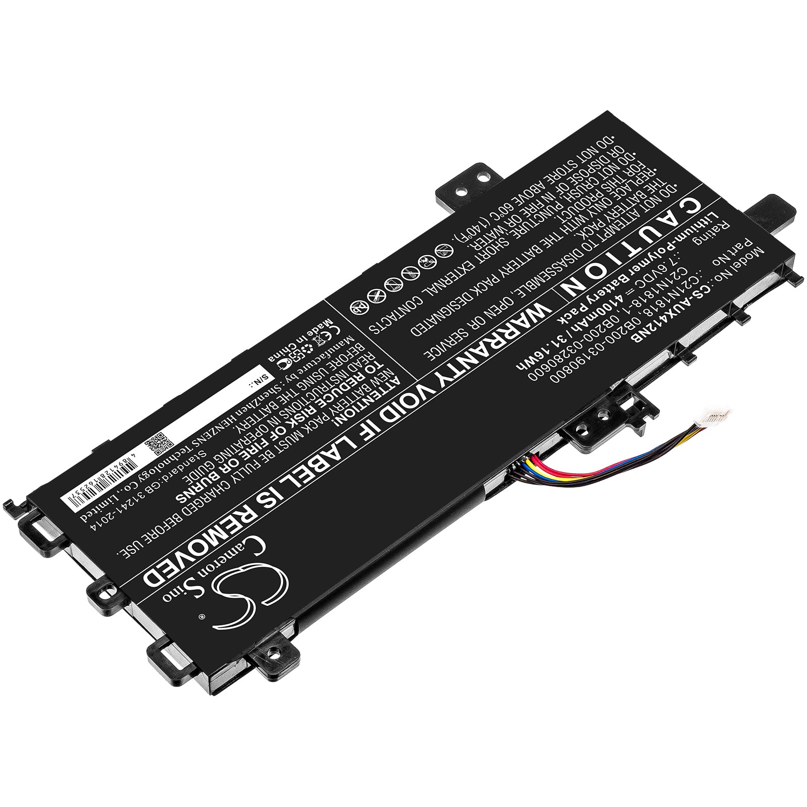 Asus A412FA A412UA A412UB F412DA F412FA F412UA F51 Replacement Battery BatteryClerkcom Laptop and Notebook