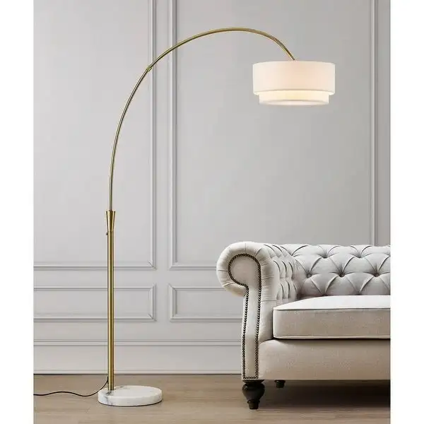 Carson Carrington Flam 81-inch Arch Floor Lamp