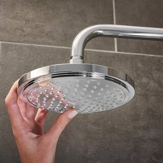 GROHE Vitalio 5-spray 7 in. Dual Shower Head and Handheld Shower Head in Chrome 26520000