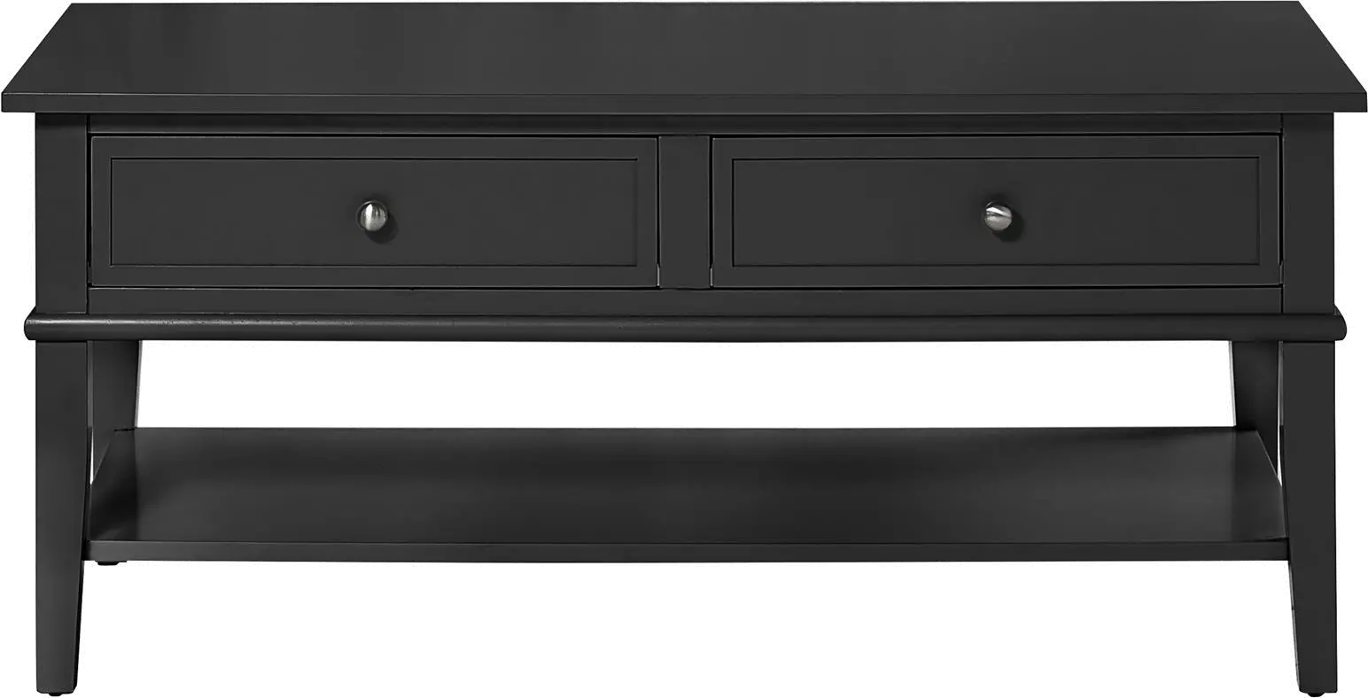 Franklin Black Coffee Table