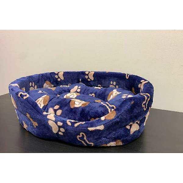 Zebrapets Oval Bone Design Dog Bed