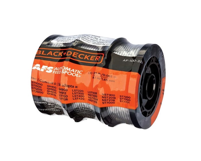 Black + Decker Replacement Spool System - AF-100-3ZP