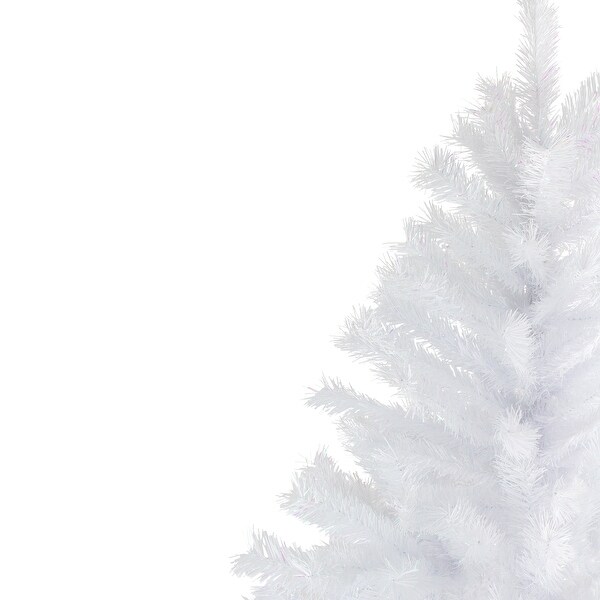 Full Icy White Spruce Artificial Christmas Tree