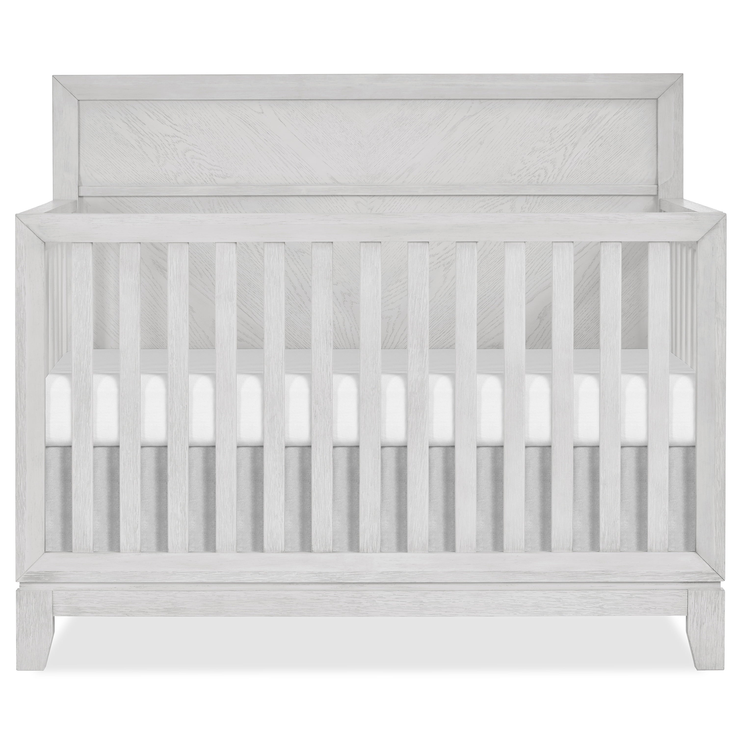 Evolur Lourdes 5 in 1Convertible Crib, Greyhound