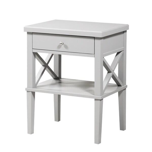 Wooden Modern Nightstand - - 36806270