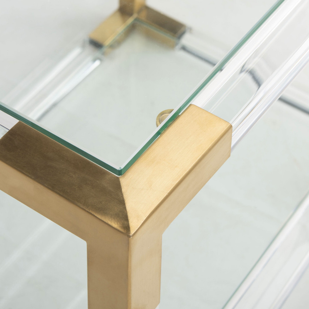 Louisa End Table   Contemporary   Side Tables And End Tables   by HedgeApple  Houzz