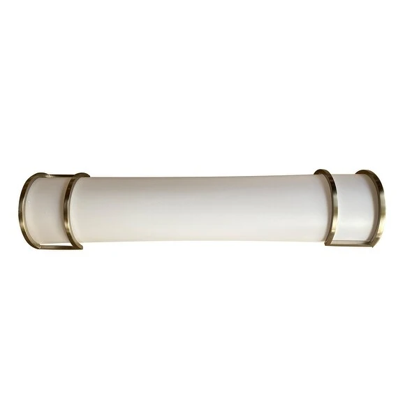 Honfleur 1-Light Dimmable LED Brushed Nickel Vanity Light - Brushed Nickel