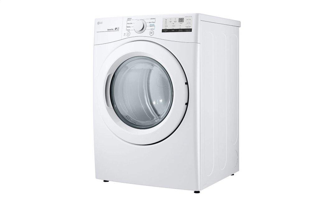 Lg DLE3400W 7.4 Cu. Ft. Ultra Large Capacity Electric Dryer