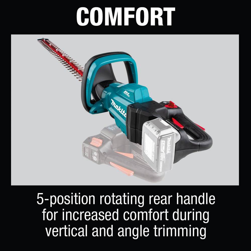 Makita 18V LXT Lithium-Ion Brushless Cordless 30 in. Hedge Trimmer (Tool Only) XHU08Z