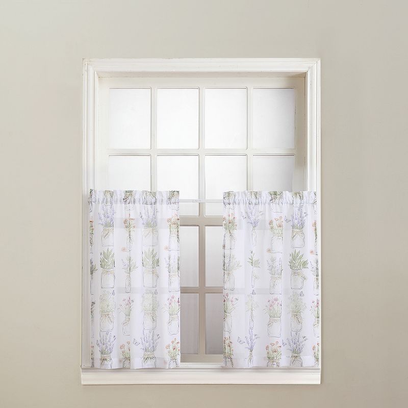 No. 918 Eves Garden Tier Curtain Set