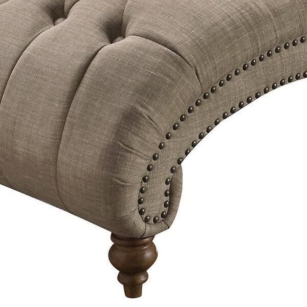 Yarmouth Upholstered Tuffted Chaise Lounge