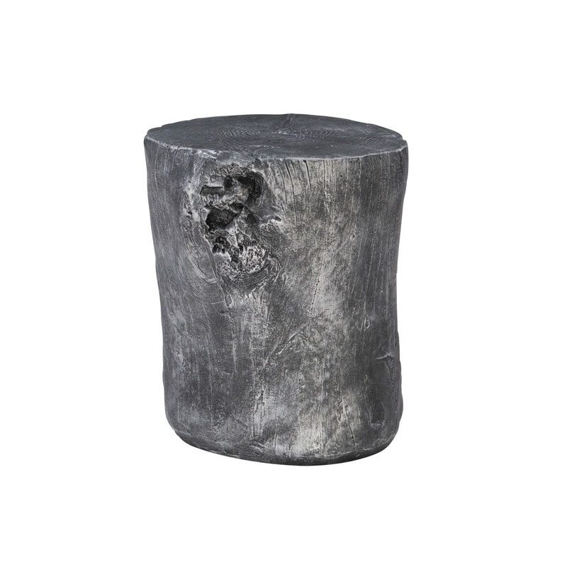 Linon Hunter Stump End Table Stool