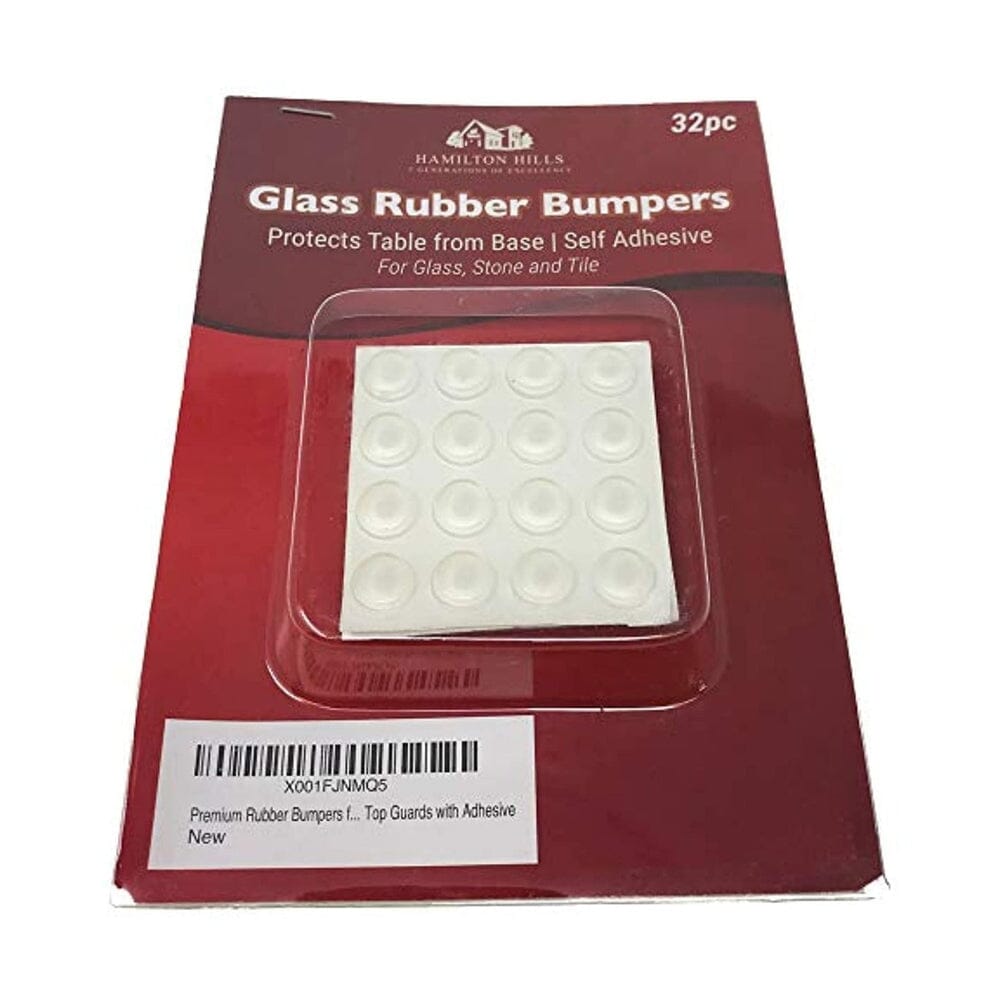 Premium Rubber Bumpers for Glass Stone Tile & Drawers