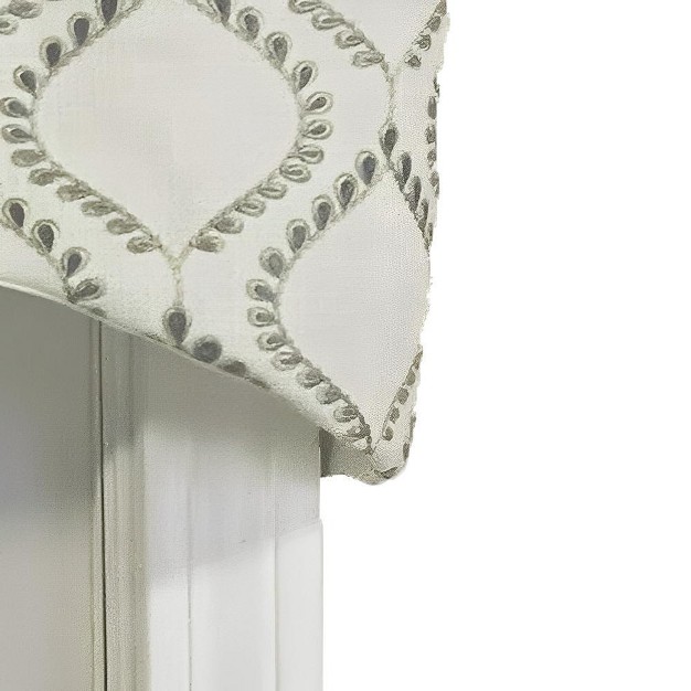 Rod Pocket Valance 50 quot X 17 quot Moonstone By Rlf Home