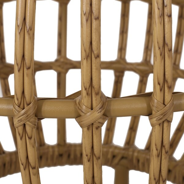 Rattan WOVEN SIDE TABLE