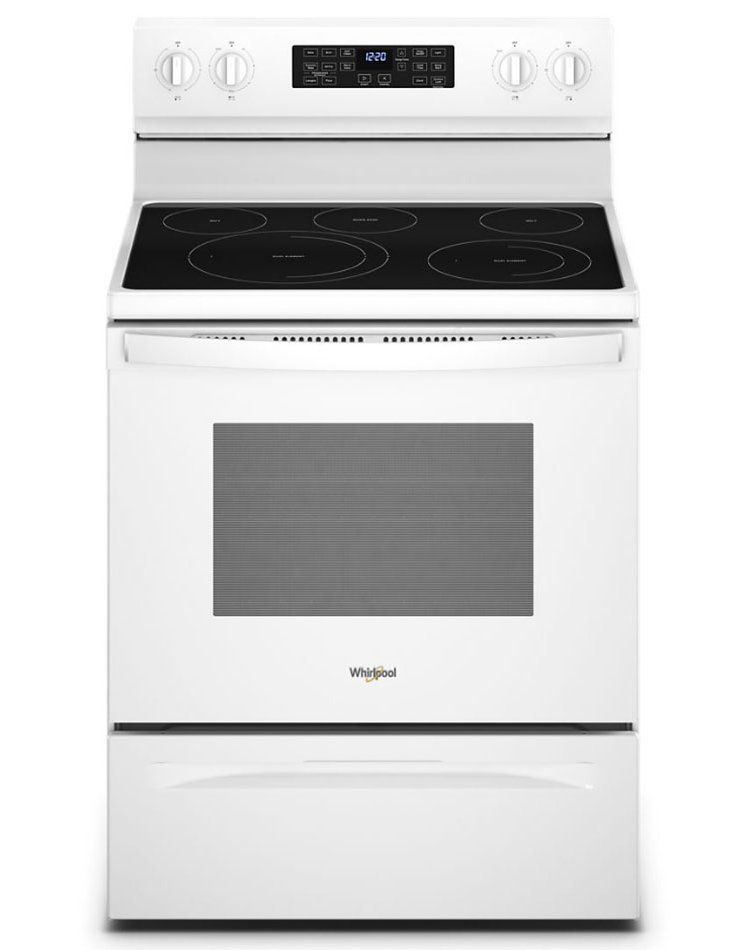 Whirlpool 5.3 Cu. Ft. White Electric 5-In-1 Air Fry Oven