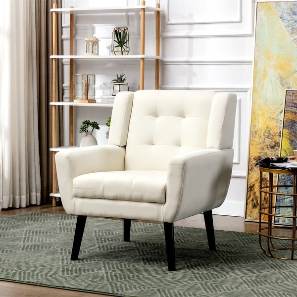 Soft Velvet Ergonomics Accent Chair