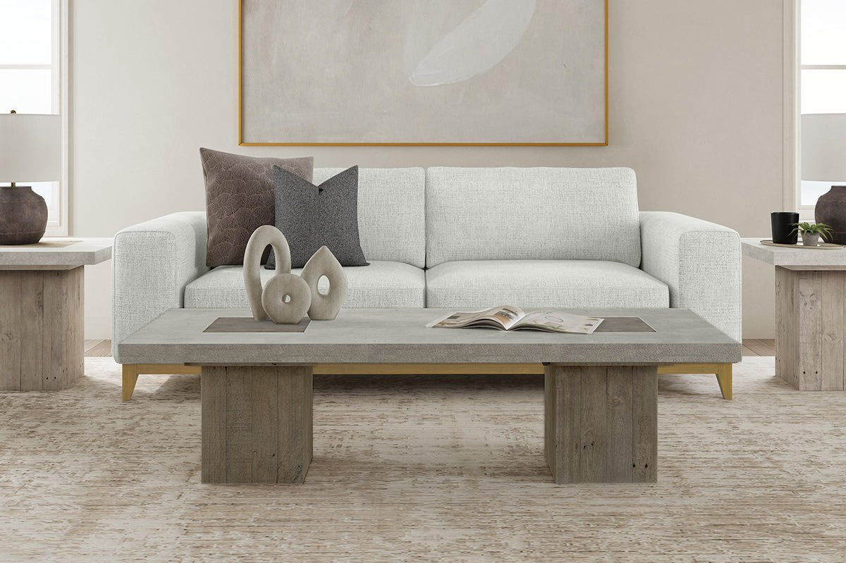 Phoenix Gray 66 Coffee Table