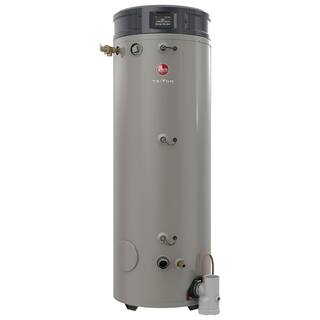 Rheem Commercial Triton Heavy Duty High Efficiency 100 Gal. 400K BTU ULN Natural Gas Power Direct Vent Tank Water Heater GHE100SU-400