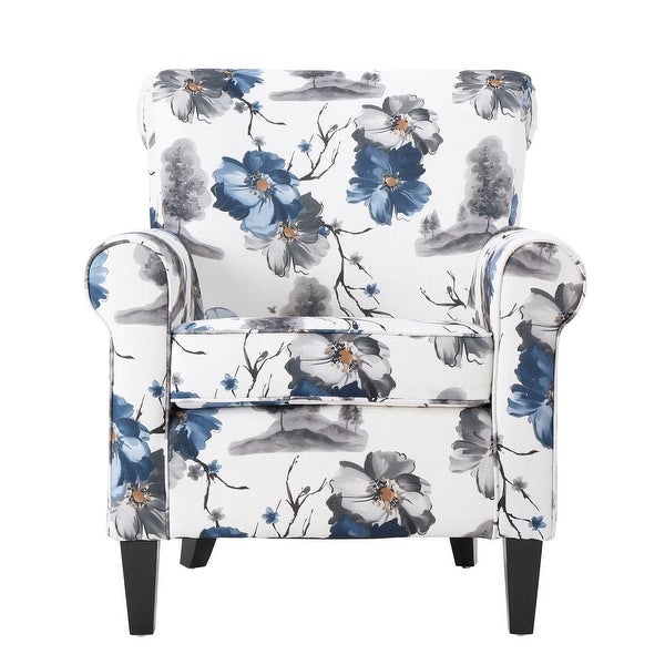 Roseville Fabric Floral Club Chair by Christopher Knight Home