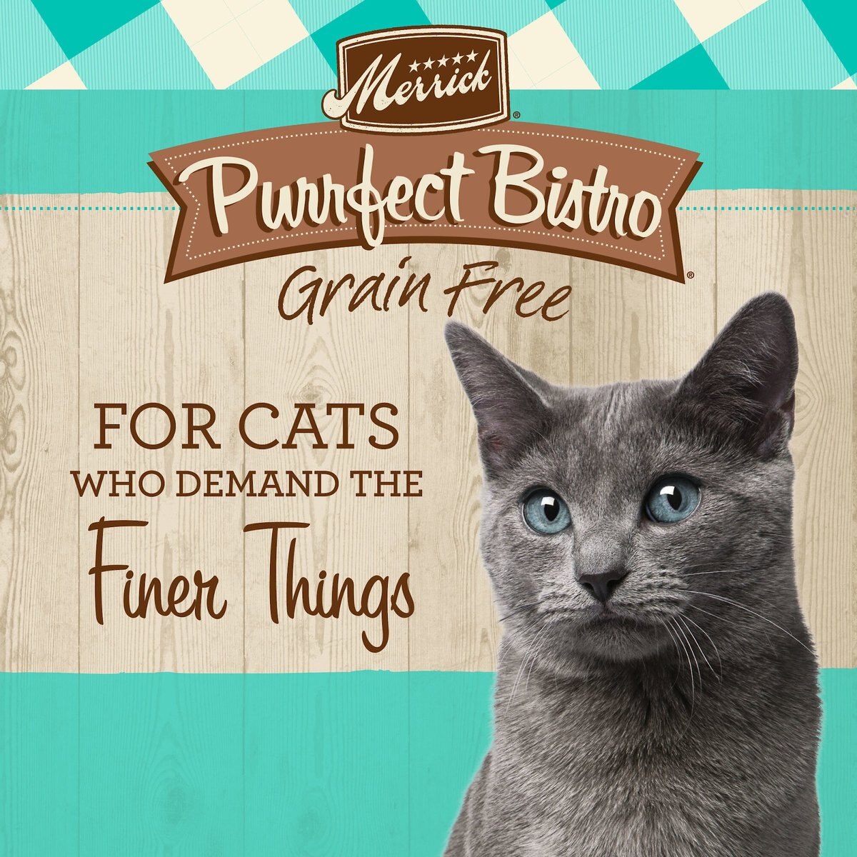 Merrick Purrfect Bistro Grain-Free Real Salmon + Sweet Potato Recipe Adult Dry Cat Food