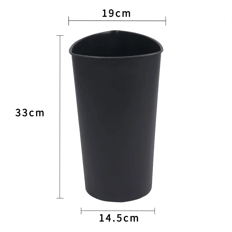 High quality Triangular flower bucket Plastic vase Flower and gardening supplies