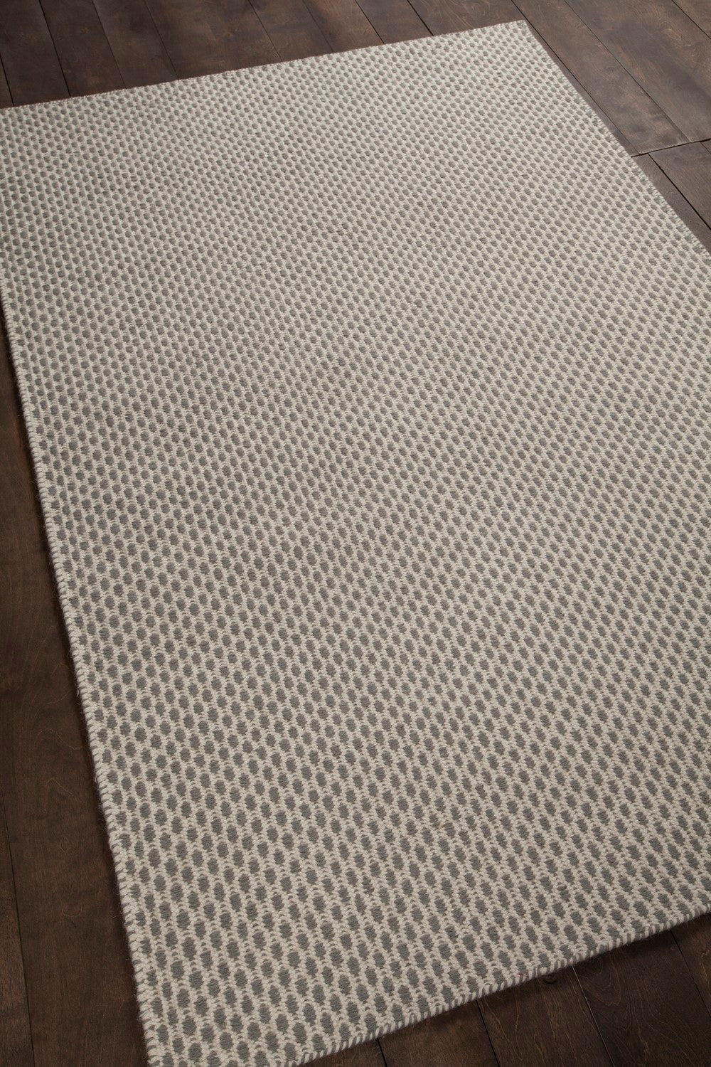 Bristol Grey/White Hand Woven Flatweave Rug