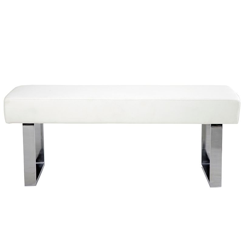 Armen Living Amanda Padded Bench