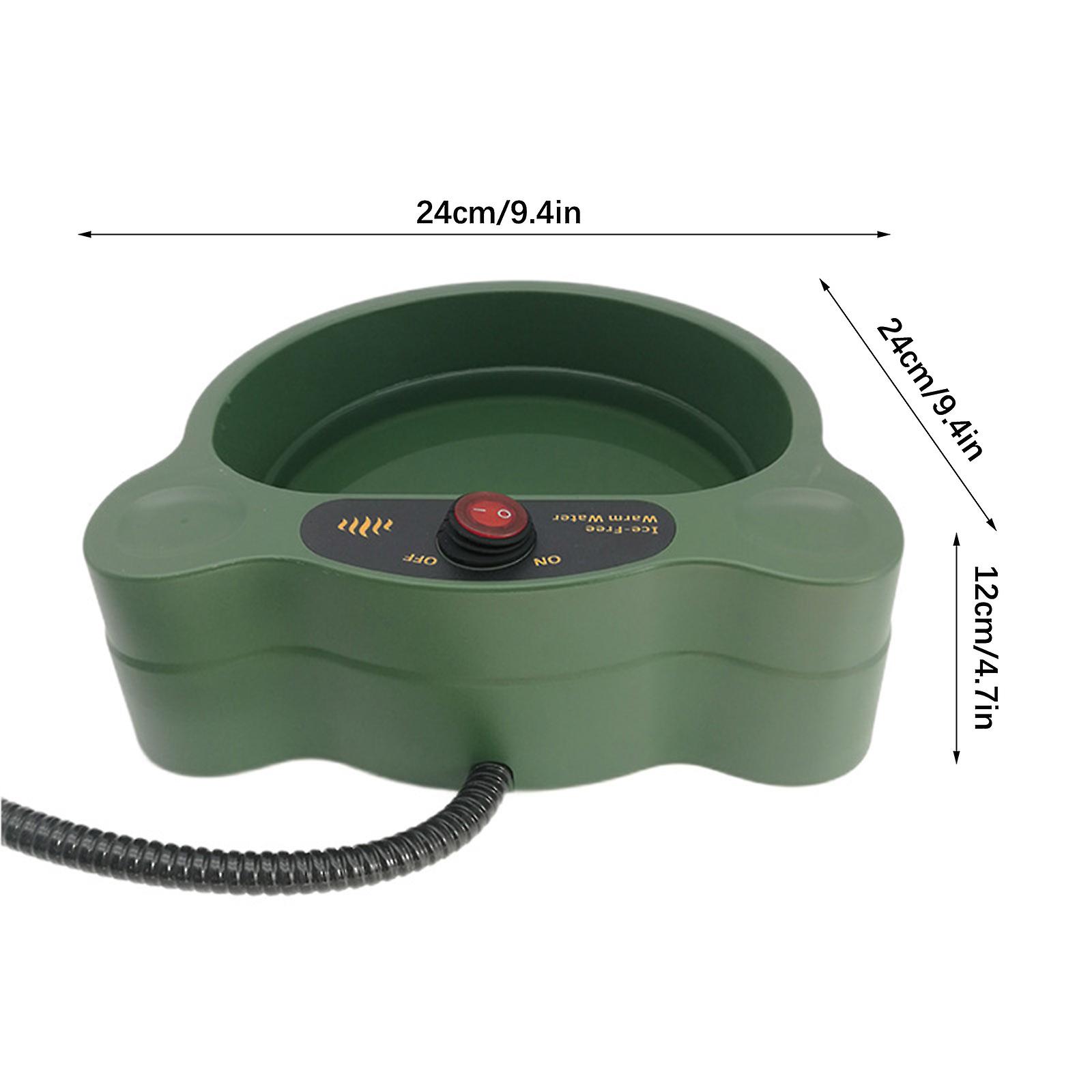 Automatic Insulation Pet Heating Bowl， Constant Temperature Water Bowl， European Plug