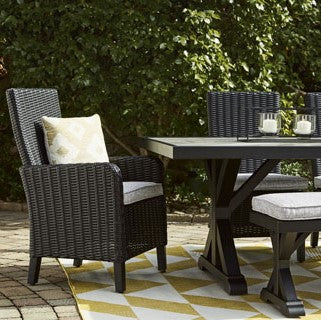 Fire Island Black Outdoor Dining Sets